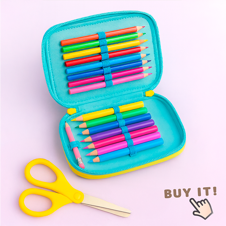 Storage case for pens & markers